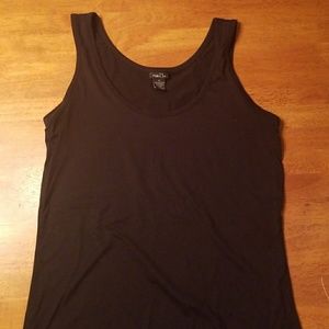Black tank top